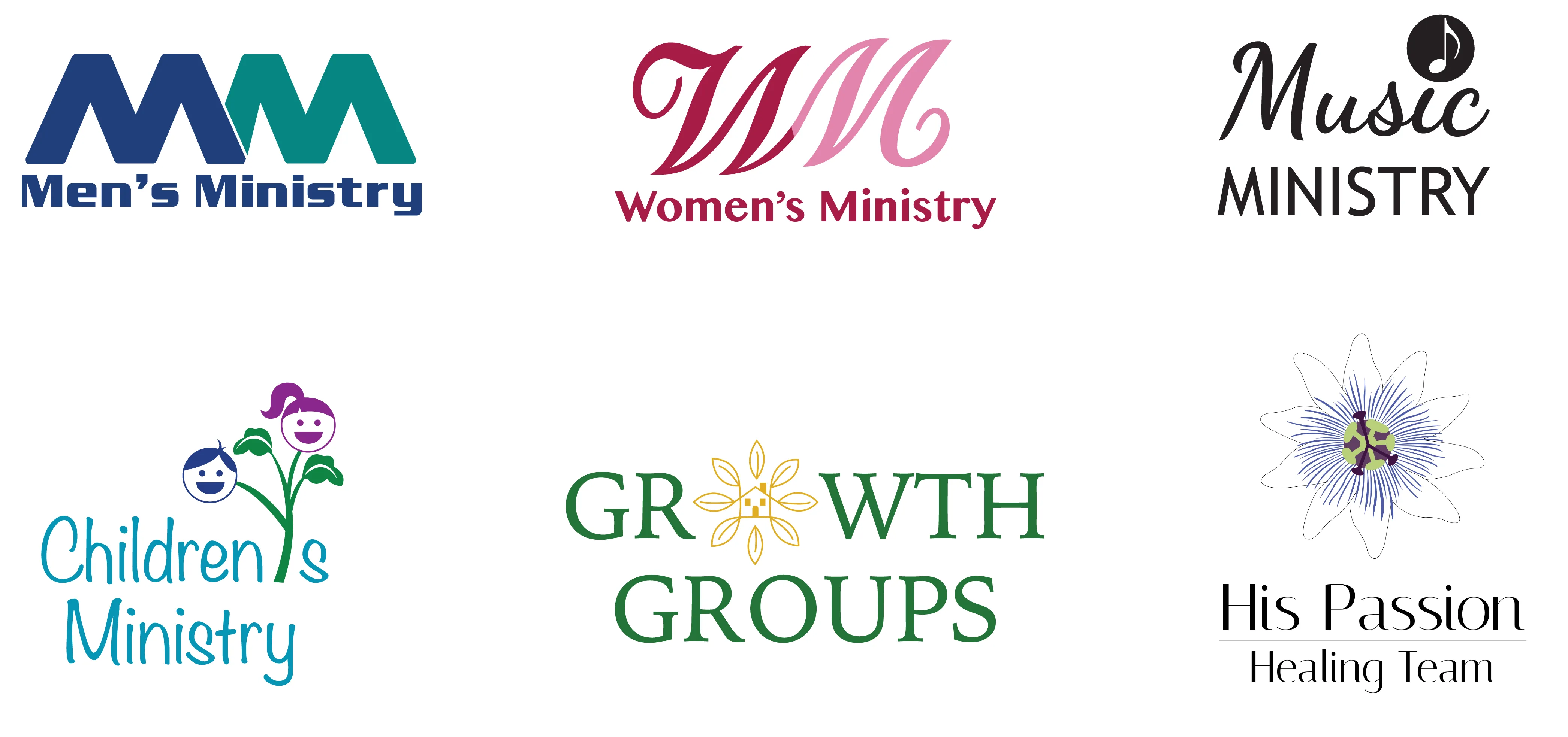 New Life Christian Fellowship assorted logos